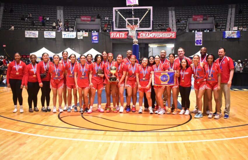 The Neshoba Central High School Lady Rockets are the MHSAA Class 6A Girls State Basketball Champions, defeating Terry 53- 39.